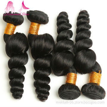 8a grade cuticle aligned hair virgin mongolian loose wave hair natural color unprocessed 100 human hair